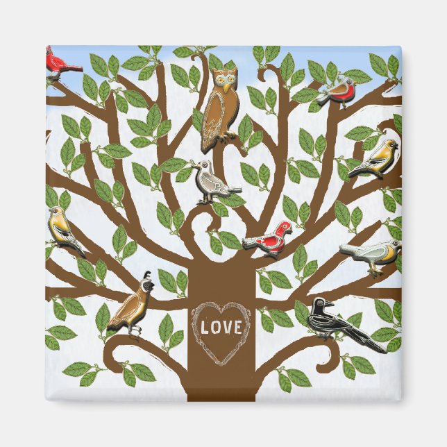 Imán Magnate de regalos de Keepsake Reunion (Frente)