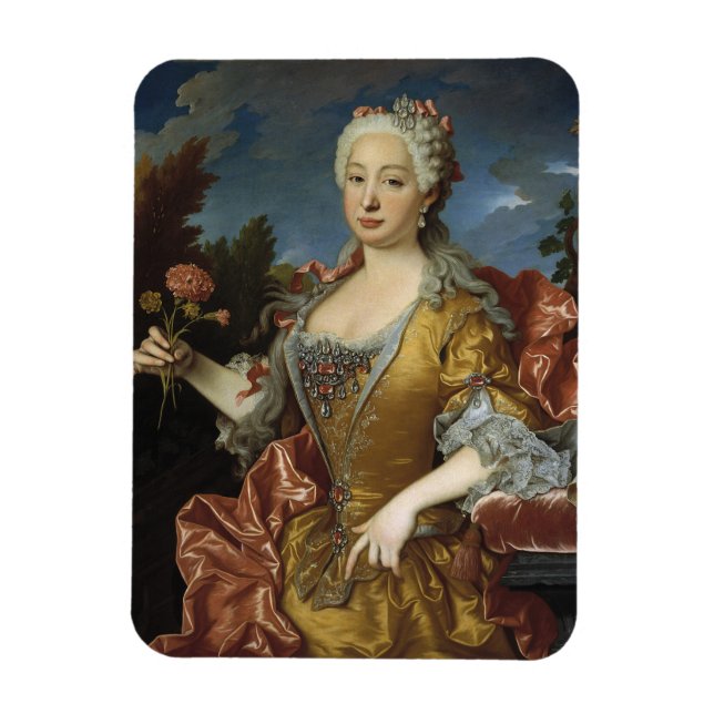 Imán Magnate de retrato artístico (Vertical)