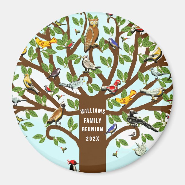 Imán Magnate de Reunión Familiar (Frente)