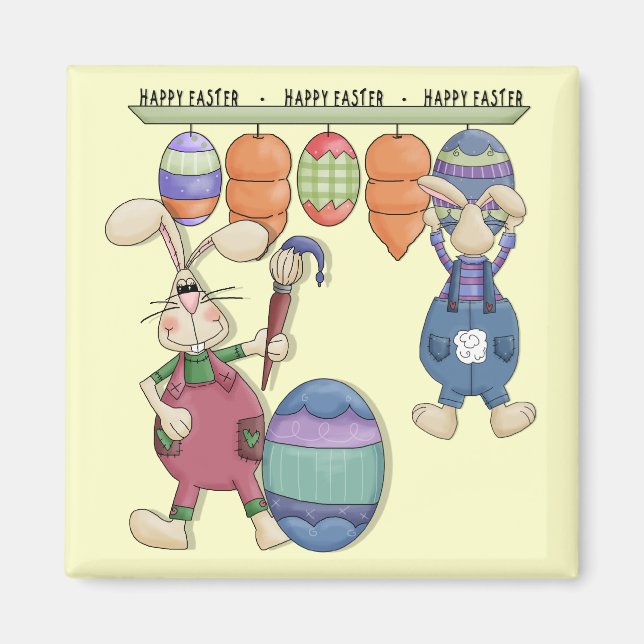 Imán Magnate de Seminario Conejo de Pascua (Frente)