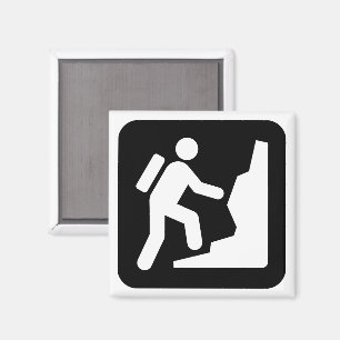 Imán Magnate de símbolos de montañismo