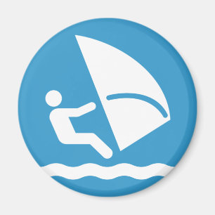 Imán Magnate de símbolos de windsurf