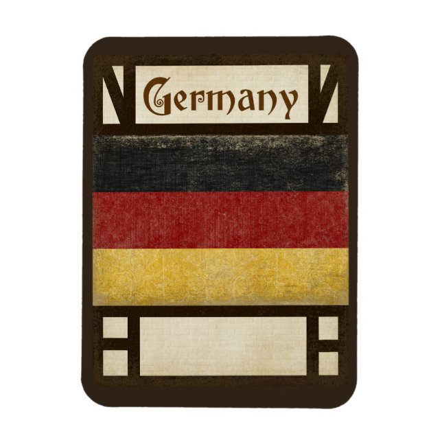 Imán Magnate de souvenir de Alemania (Vertical)