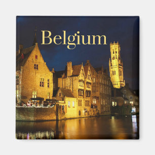 Imán Magnate de souvenir de Bélgica