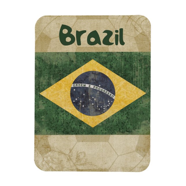 Imán Magnate de souvenir de Brasil (Vertical)