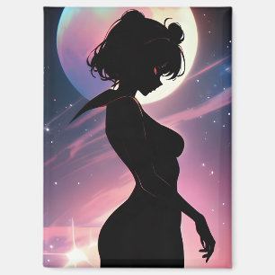 Imán Magnate de Sueño Anime Scout Lunar Cósmico