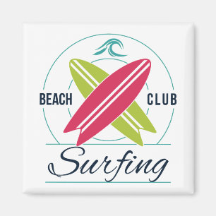 Imán Magnate de surf Beach Club