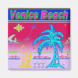 Imán Magnate de surf "Venice Beach"
