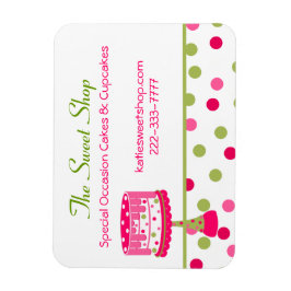 Imán Magnate de tarjetas de visita de bonito