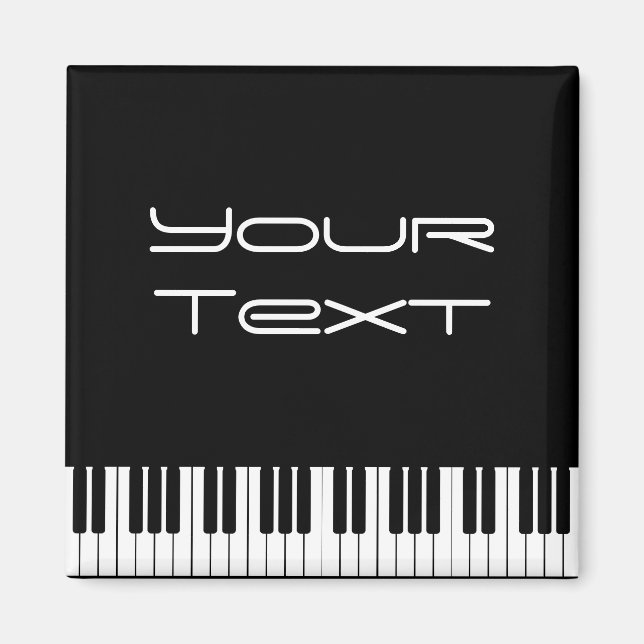 Imán Magnate de teclado para piano (Frente)
