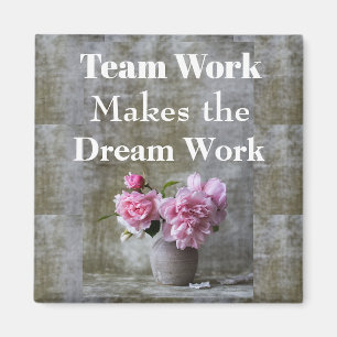 Imán Magnate de trabajo de equipo