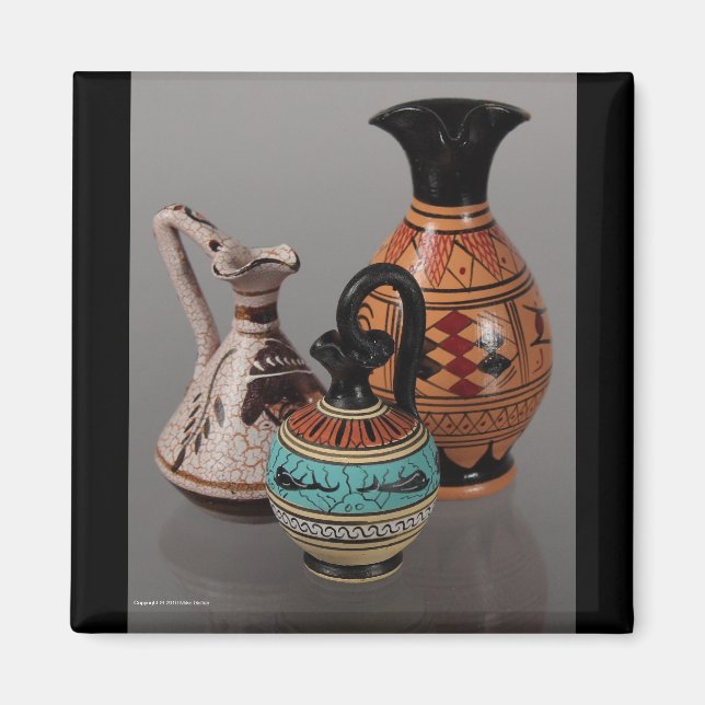 Imán Magnate de vasos griegos 3 (Frente)