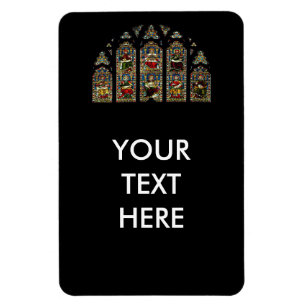 Imán Magnate de ventana de vidrio manchado