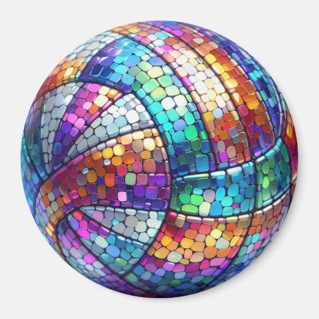 Imán Magnate de voleibol disco (Frente)