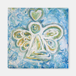 Imán Magnate del Ángel Azul de Oro