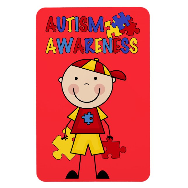 Imán Magnate del autismo (Vertical)