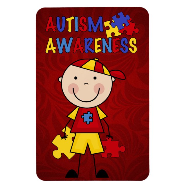 Imán Magnate del autismo (Vertical)