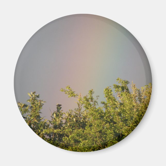 Imán Magnate del cielo arcoiris (Frente)