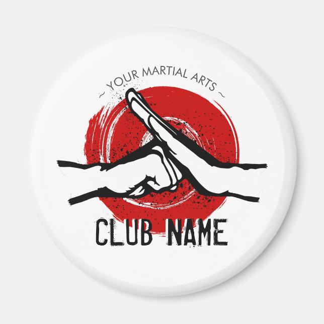 Imán Magnate del Club de Artes Marciales (Frente)