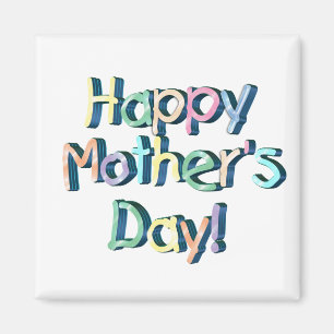 Imán Magnate del Día de la Madre Feliz Primer Grado