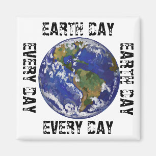 Imán Magnate del Día de la Tierra todos los días