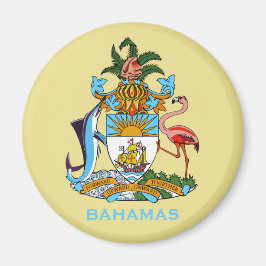 Imán Magnate del Escudo de Armas de las Bahamas