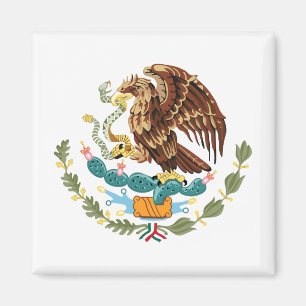 Imán Magnate del Escudo de Armas de México