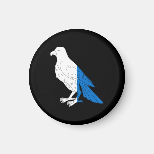 Imán Magnate del Halcón de SCA (Frente)