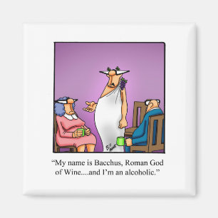 Imán Magnate del humor de vino divertidísimo