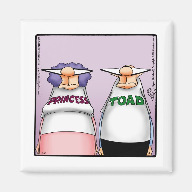 Imán Magnate del humor para el matrimonio (Frente)