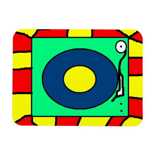 Imán Magnate del jugador de grabación (Horizontal)