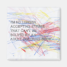 Imán Magnate del libro de coloreado para adultos