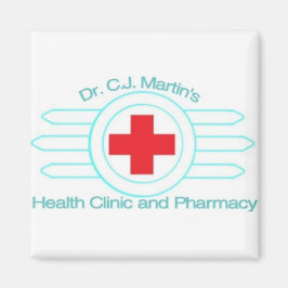 Imán Magnate del logo del Dr. C.J. Martin