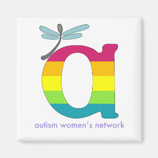 Imán Magnate del logo del Orgullo Arcoiris AWN