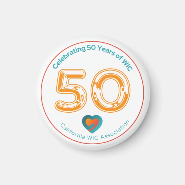 Imán Magnate del logotipo de CWA (Frente)