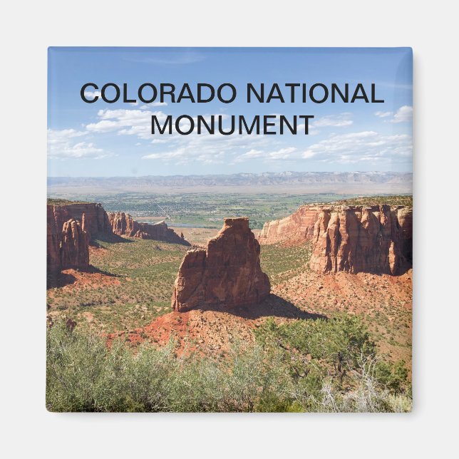 Imán Magnate del Monumento Nacional de Colorado (Frente)