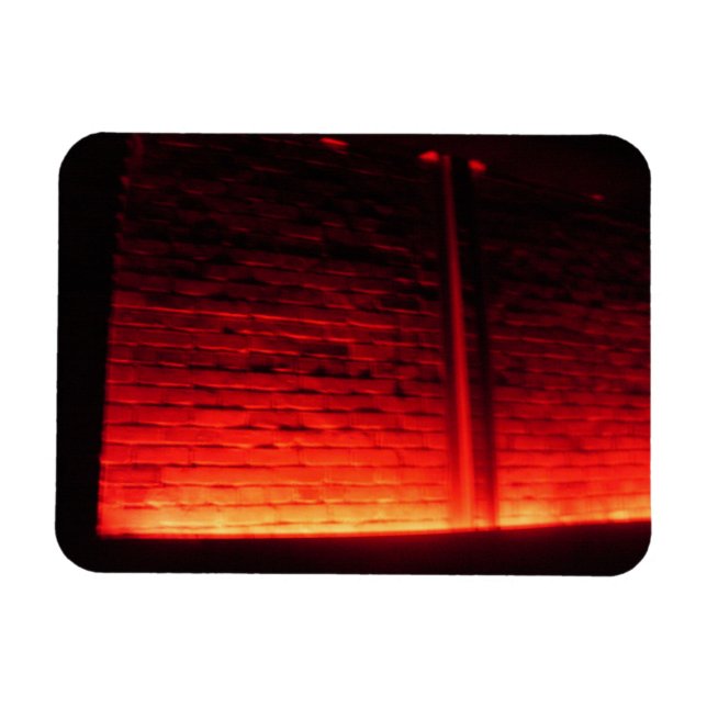 Imán Magnate del Muro Rojo (Horizontal)