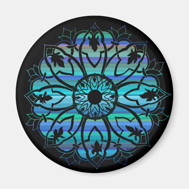 Imán Magnate del panel de validez medianoche (Frente)