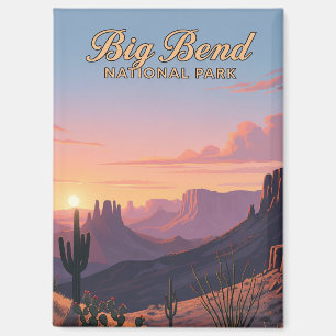 Imán Magnate del Parque Nacional Big Bend Texas