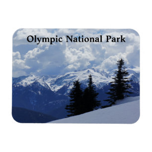 Imán Magnate del Parque Nacional Olímpico 3"x4"