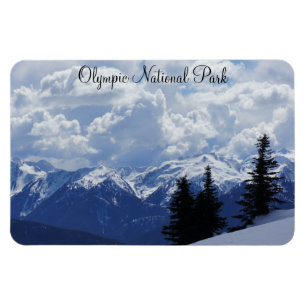 Imán Magnate del Parque Nacional Olímpico 4"x6"