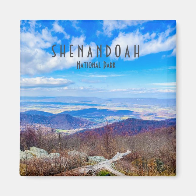 Imán Magnate del Parque Nacional Shenandoah (Frente)