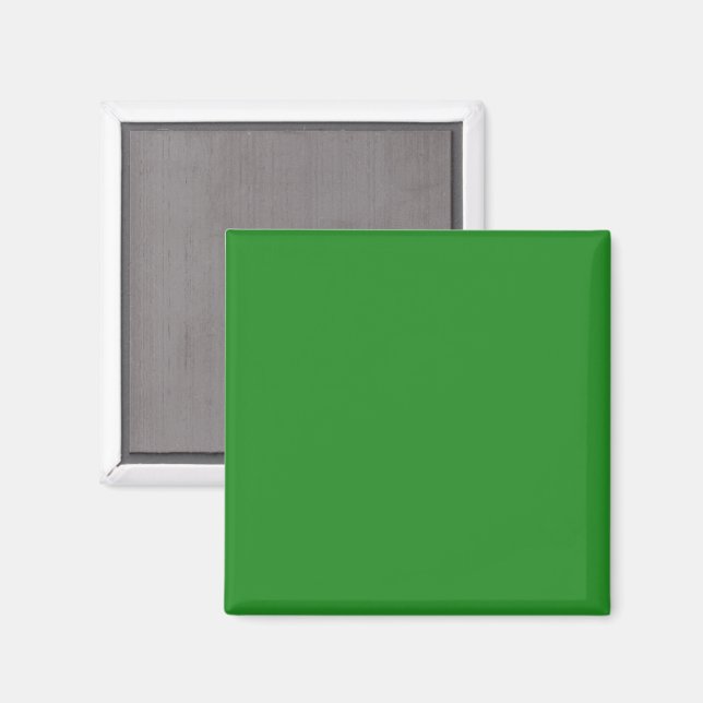Imán Magnate del Personalizado Verde Forestal (Anverso/Reverso)