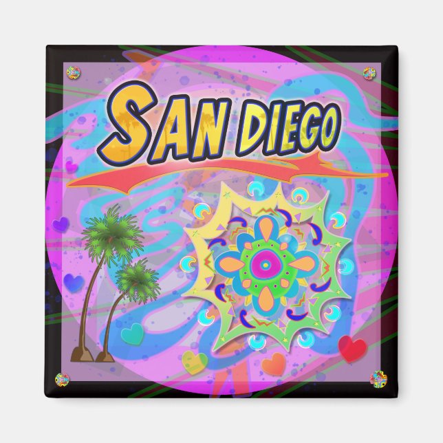Imán Magnate del Verdadero Progreso de San Diego (Frente)