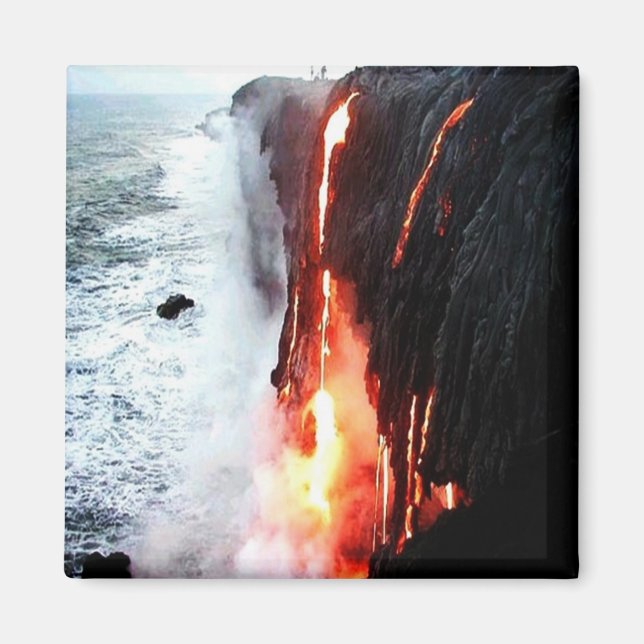 Imán Magnate del Volcán Hawái (Frente)