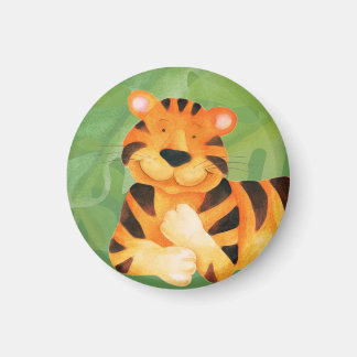 Imán Magnate diario de tigre de gato grande