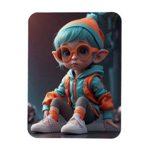 Imán Magnate Elf Flexible Photo