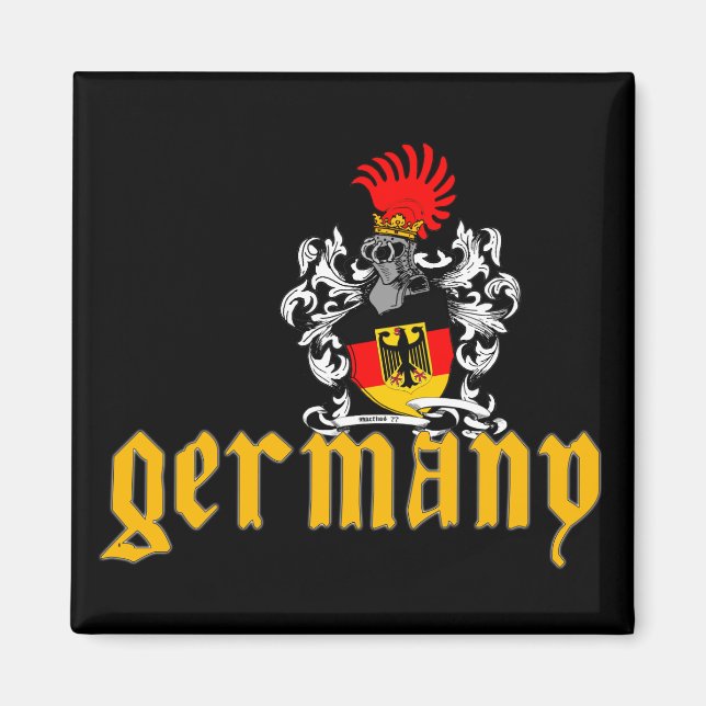Imán Magnate Escudo de Alemania (Frente)