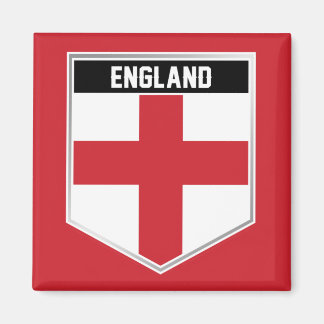 Imán Magnate Escudo de Bandera de Inglaterra