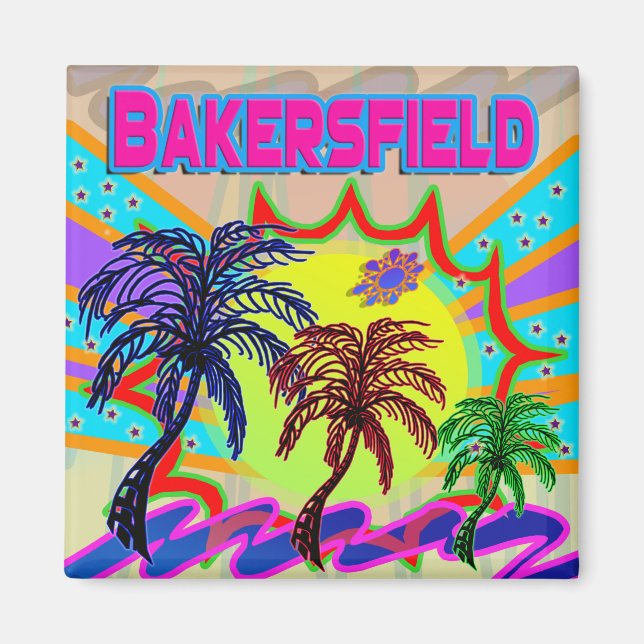 Imán Magnate Eterno de Bakersfield (Frente)